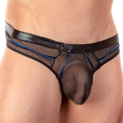 Miami Jock Black MJK013 Seductive Thong thumbnail 1