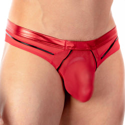 Miami Jock Red MJK013 Seductive Thong thumbnail 1