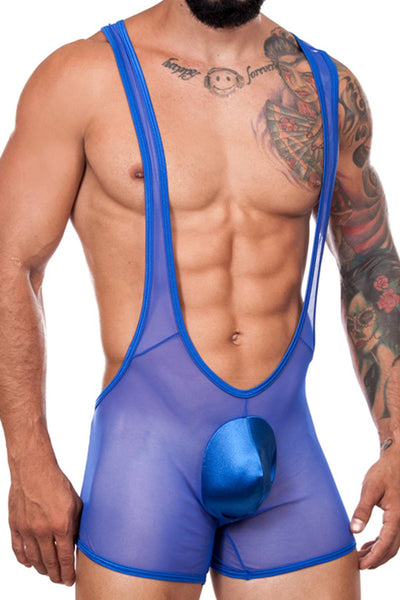 Miami Jock Royal Blue Exalting Sagacity Bodysuit