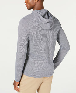 Michael Kors Birdseye Weave Hoodie T-shirt Midnight thumbnail 2