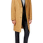 Michael Kors Camel Slim-Fit Madison Cashmere-Blend Overcoat