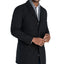Michael Kors Casa Slim-fit Single Breasted Bib Raincoat Black