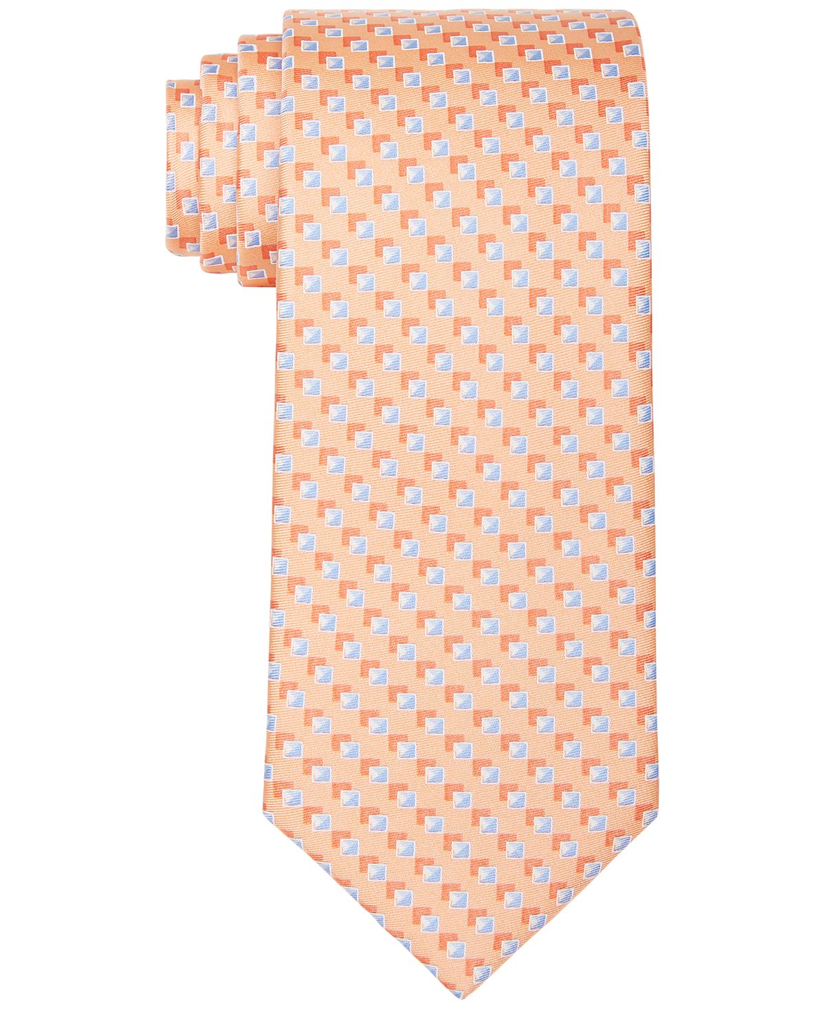 Michael Kors Classic Shadow Square Tie Orange