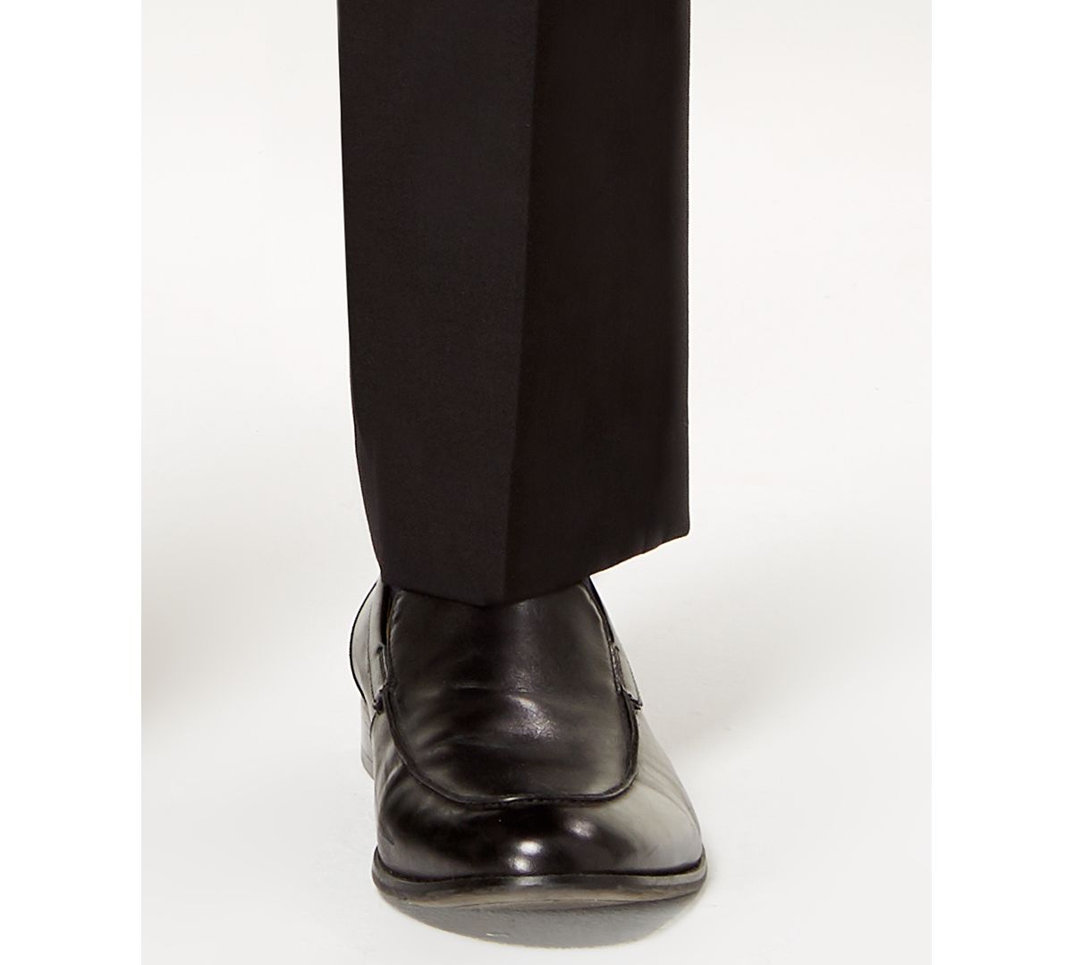 Michael Kors Classic-fit Airsoft Stretch Solid Suit Pants Black