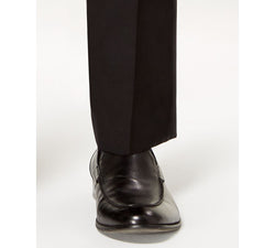 Michael Kors Classic-fit Airsoft Stretch Solid Suit Pants Black thumbnail 2