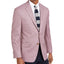 Michael Kors Classic-fit Light Burgundy Textured Sport Coat Mauve