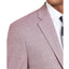 Michael Kors Classic-fit Light Burgundy Textured Sport Coat Mauve