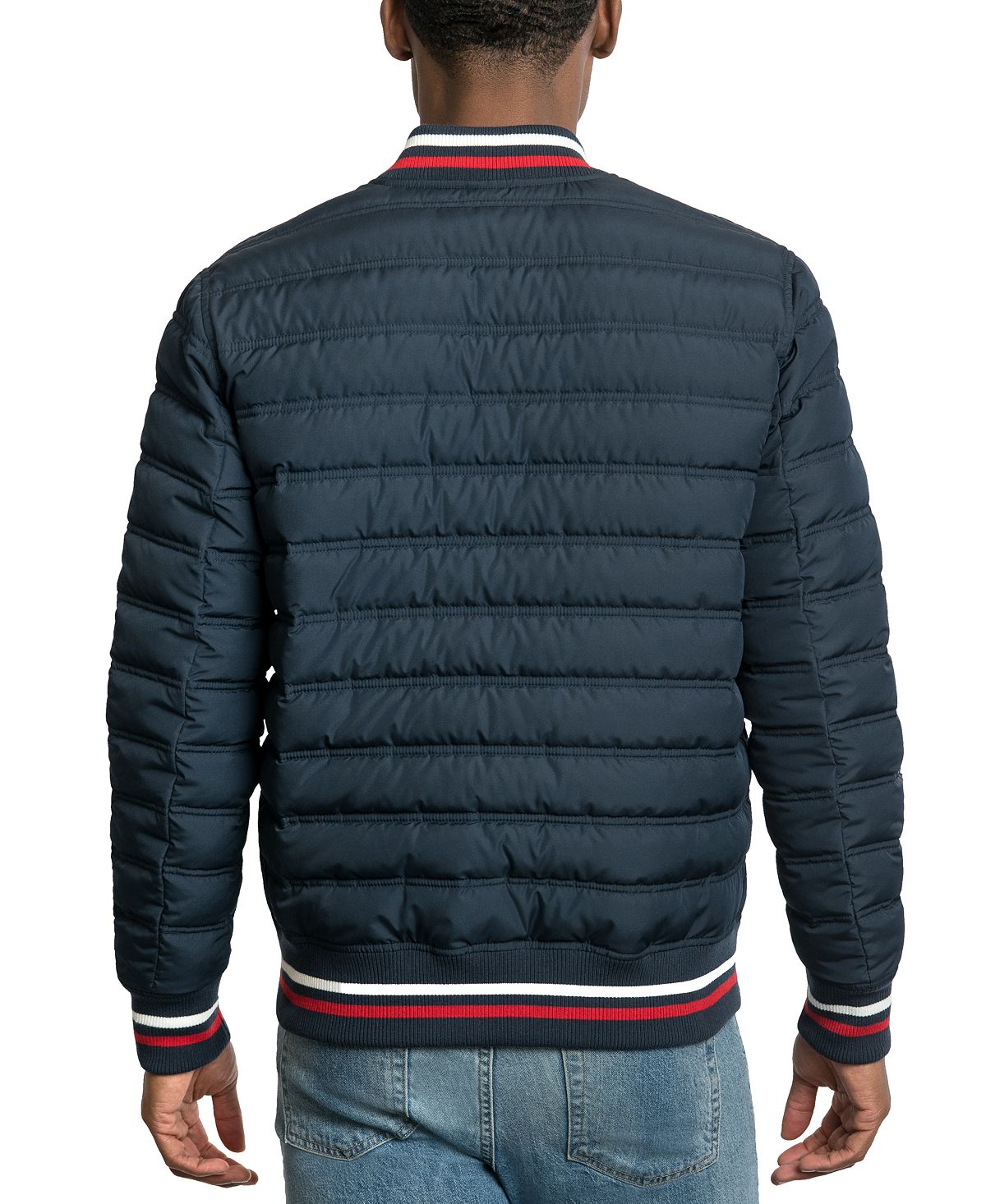 Michael kors men's cloudcroft quilted bomber jacket Clearance