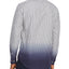 Michael Kors Dip-dyed Striped Slim Fit Shirt Midnight