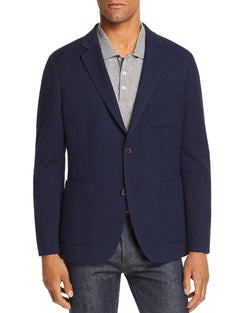Michael Kors Dobby Slim Fit Sport Coat Midnight thumbnail 1