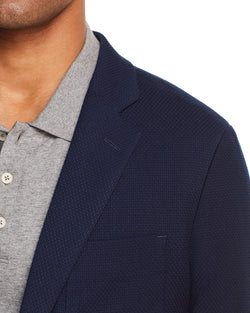 Michael Kors Dobby Slim Fit Sport Coat Midnight thumbnail 3