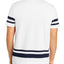 Michael Kors Engineered Stripe-trimmed Classic Fit Polo Shirt White