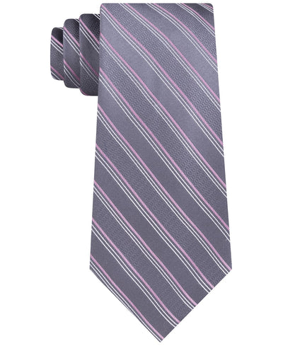 Michael Kors Essential Stripe Tie Grey