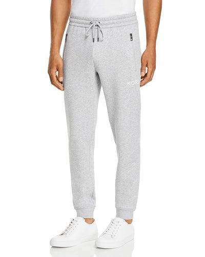 Michael Kors French Terry Jogger Pants Heather Gray