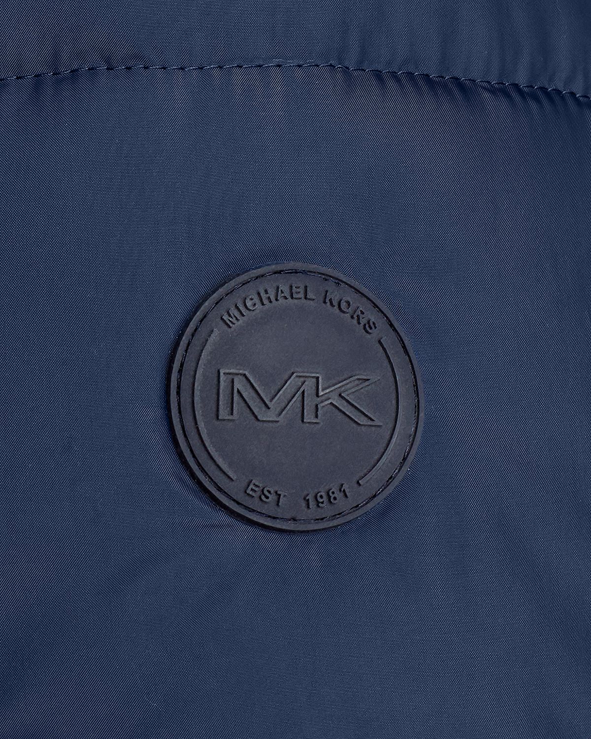 Michael Kors Heavy Mixed-media Puffer Jacket Midnight