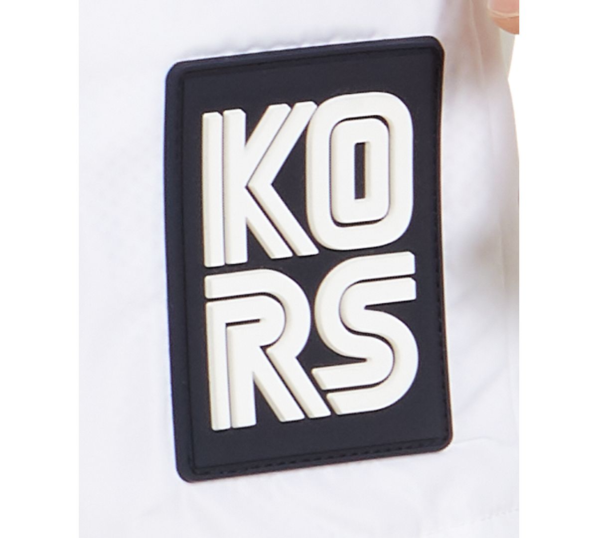 Michael Kors Logo Sport Shorts White