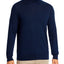Michael Kors Merino Wool Turtleneck Sweater Midnight