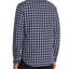 Michael Kors Nate Double-faced Plaid Slim Fit Shirt Midnight