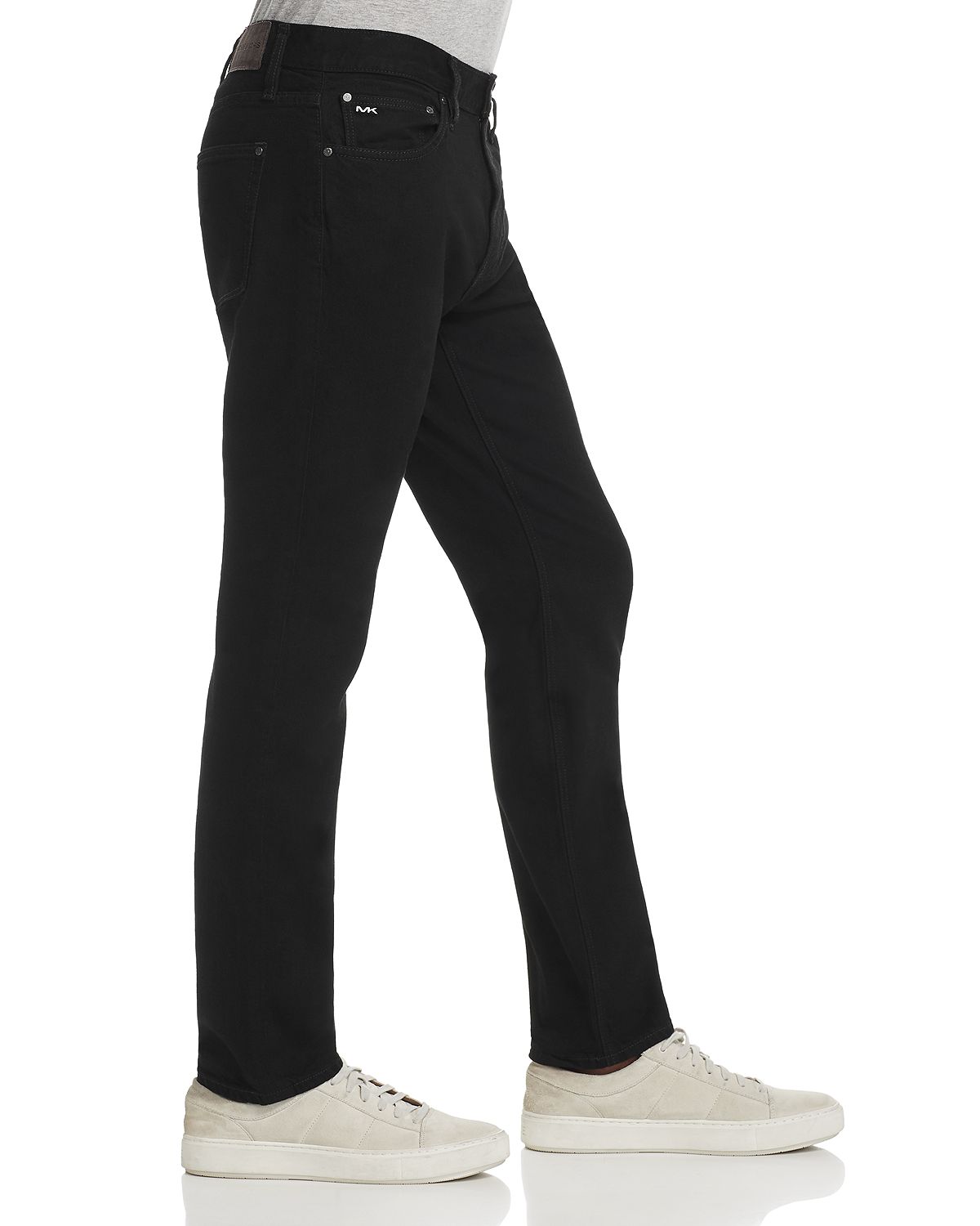 Michael Kors Parker Slim Fit Jeans In Black Black