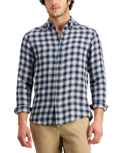Michael Kors Plaid Shirt Midnight thumbnail 1