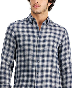 Michael Kors Plaid Shirt Midnight thumbnail 3