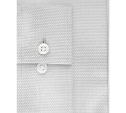 Michael Kors Regular Fit Airsoft Stretch Non-iron Performance Solid Dress Shirt Grey Frost thumbnail 2