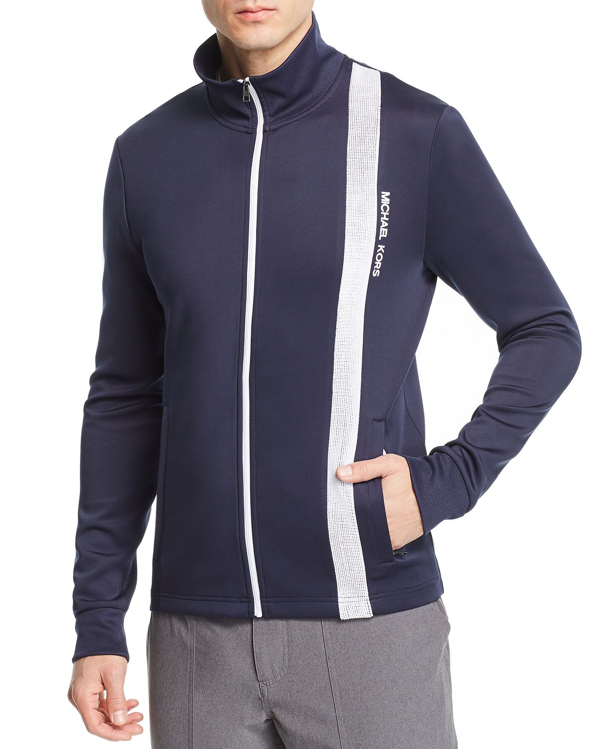 Michael Kors Scuba Track Jacket Midnight