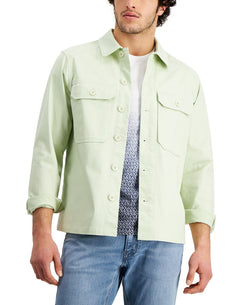 Michael Kors Shirt Jacket Fog thumbnail 1