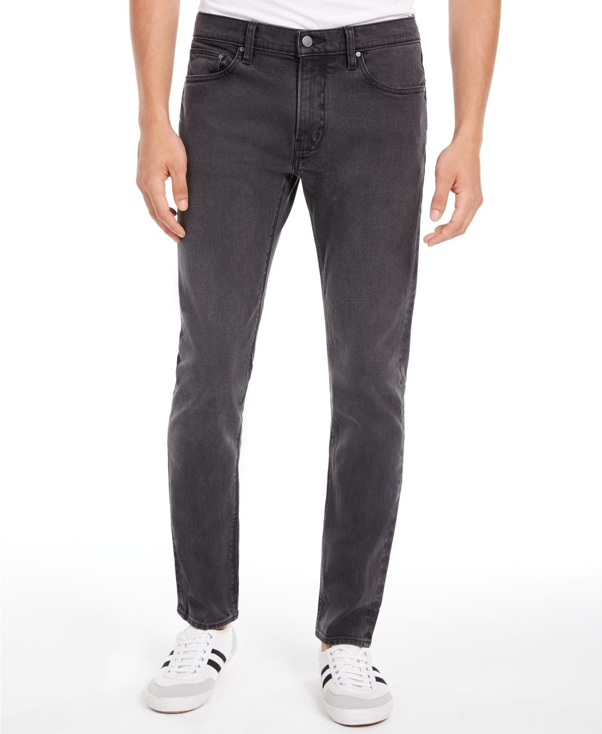 Michael Kors Slim Fit Stretch Parker Jeans / Gray