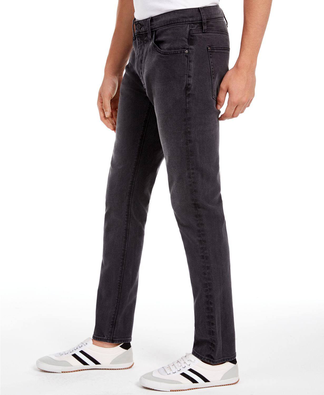 Michael Kors Slim Fit Stretch Parker Jeans / Gray