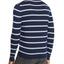 Michael Kors Striped Crewneck Sweater Midnight