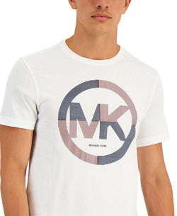 Michael Kors Striped Logo T-shirt White thumbnail 2