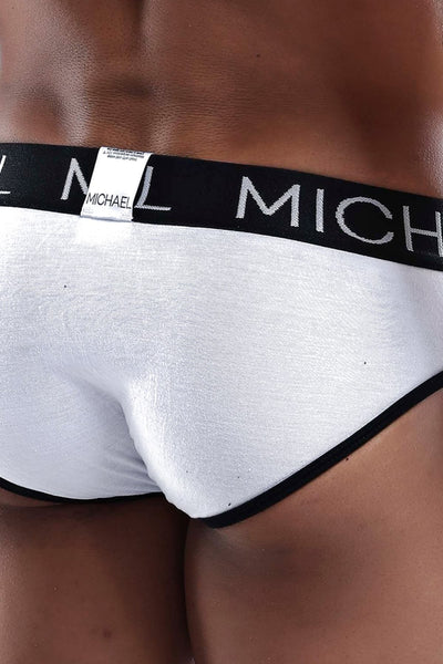Michael MLH0020 White Bikini Brief