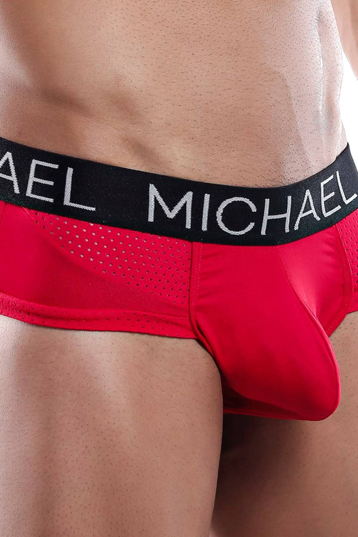 Michael MLH017 Cardinal Red Brief