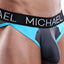 Michael MLI003 Grey/Turquoise  Micro Bikini Brief