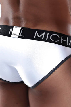 Michael MLI003 White/Grey Micro Bikini Brief thumbnail 2