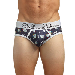 Mid-Century Modern Print Brief in Navy thumbnail 1