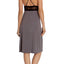 Midnight Bakery Charcoal/Anthracite Lace Midi Chemise Nightgown