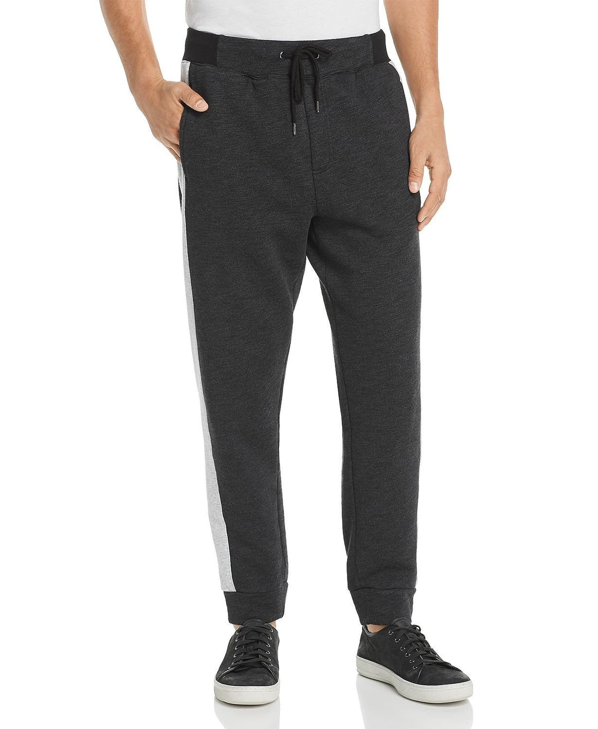 Mills Supply Doheny French Terry Track Pants Charcoal Heather