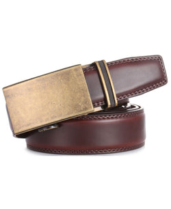 Mio Marino Designer Ratchet Belts Cranberry thumbnail 2