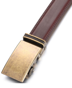 Mio Marino Designer Ratchet Belts Cranberry thumbnail 3