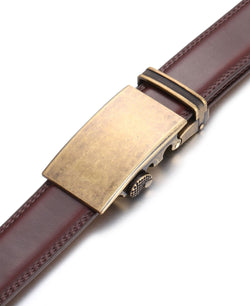 Mio Marino Designer Ratchet Belts Cranberry thumbnail 4