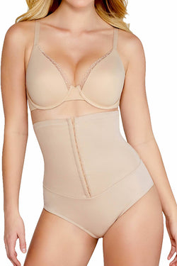 Miraclesuit Nude Extra-Firm Control Inches-Off Waist-Cinching Shaper Thong thumbnail 1
