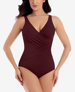 Miraclesuit Oceanus One-piece Allover Slimming Swimsuit Shiraz thumbnail 1