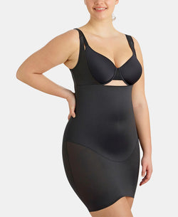 Miraclesuit Plus Flexible Fit Wear Your Own Bra Slip 2932 Black thumbnail 1
