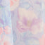 Miss Elaine Blue Floral-Print Tricot Flutter-Sleeve Nightgown