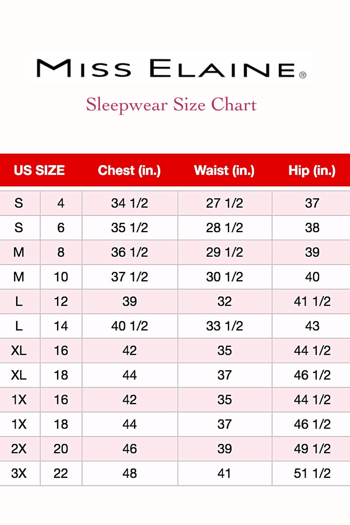 Miss Elaine Grey/Pink Printed Short Nightgown