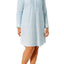 Miss Elaine PLUS Blue Paisley-Print Nightgown