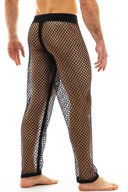 Modus Vivend Black Trapped Camo Fishnet Pants thumbnail 4