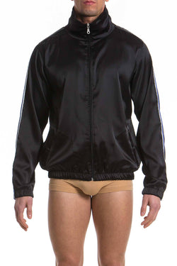 Modus Vivendi Black 90's Hip-Hop Jacket thumbnail 2
